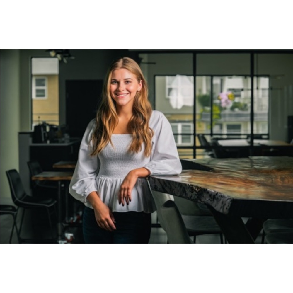 Smocked Peplum Top with Puffy Sleeves -Jcrew